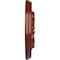 Ekena Millwork Odessa Ceiling Medallion (Fits Canopies up to 2 1/2"), Hand-Painted Firebrick, 7 1/2"OD x 1 1/8"P CM07ODFIF - alternate 3
